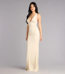 Charlotte Glitter Mermaid Formal Dress