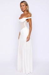 Let's Get Married Maxi Dress Off White