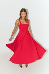 Sofia Classy Midi Dress