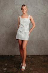 Spencer Tweed Mini Skirt