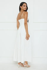 Pretty Willow Maxi Dress White