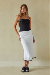 Melissa Polka Dot Midi Skirt