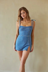 Saylor Denim Mini Dress