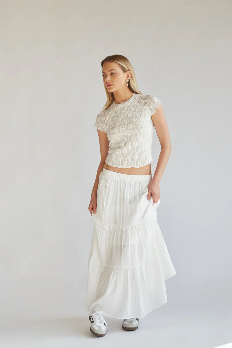 Hope Tiered Maxi Skirt