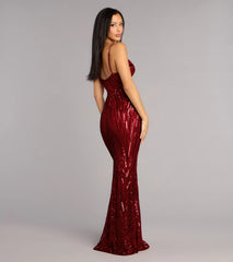 Jayla Sequin Cutout Formal Dress