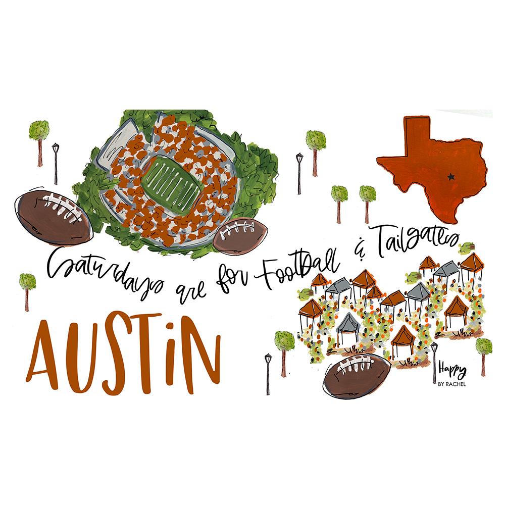 Saturdays in Austin Mega Mug 40oz