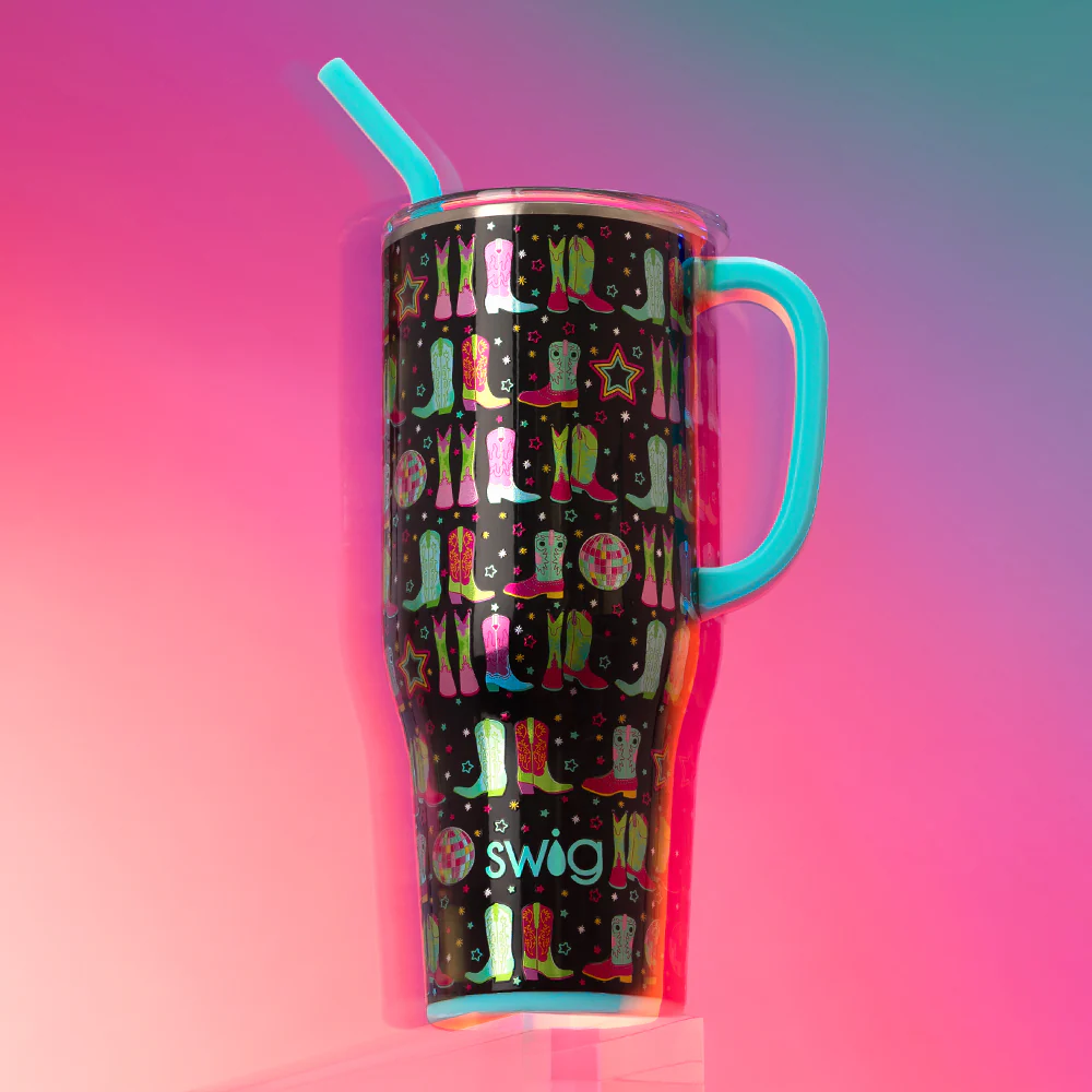 Disco Cowgirl Mega Mug 40oz