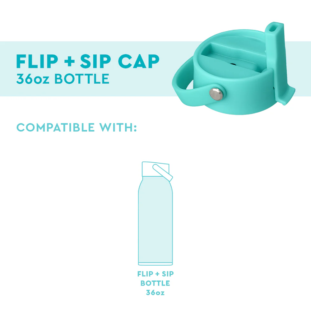 Aqua Flip + Sip Cap 36oz Bottle
