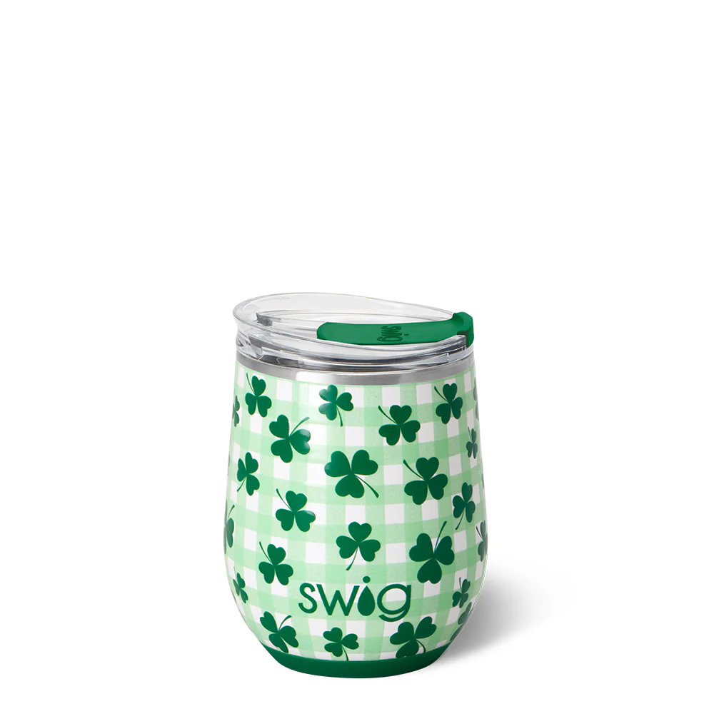 Shamrock the Block Stemless Wine 12oz