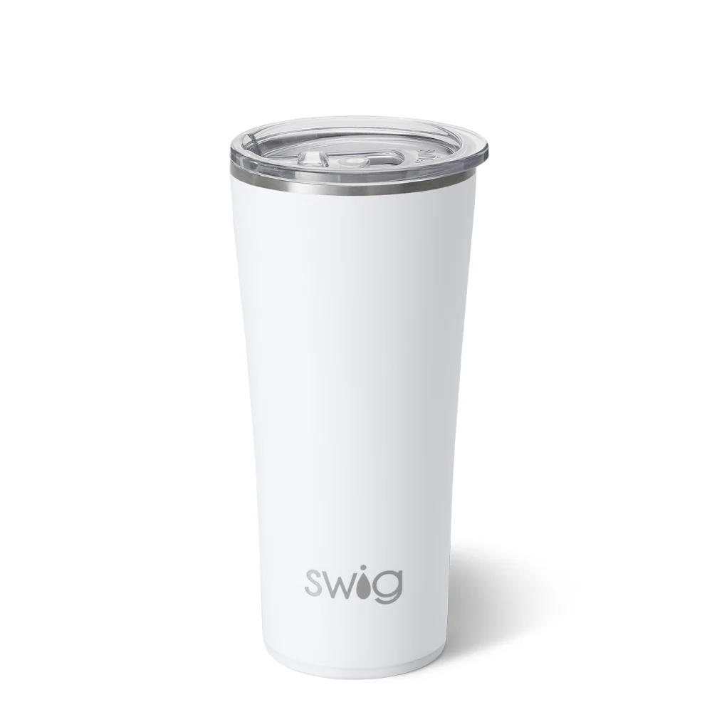White Tumbler 22oz