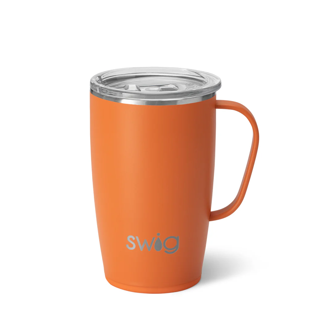 Orange Travel Mug 18oz