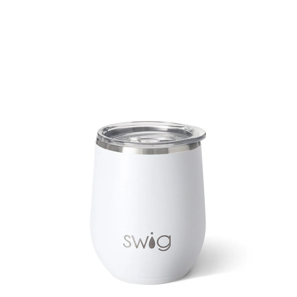White Stemless Wine 12oz