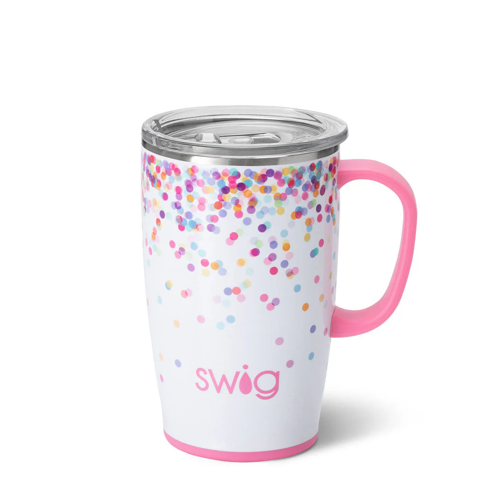 Confetti Travel Mug 18oz