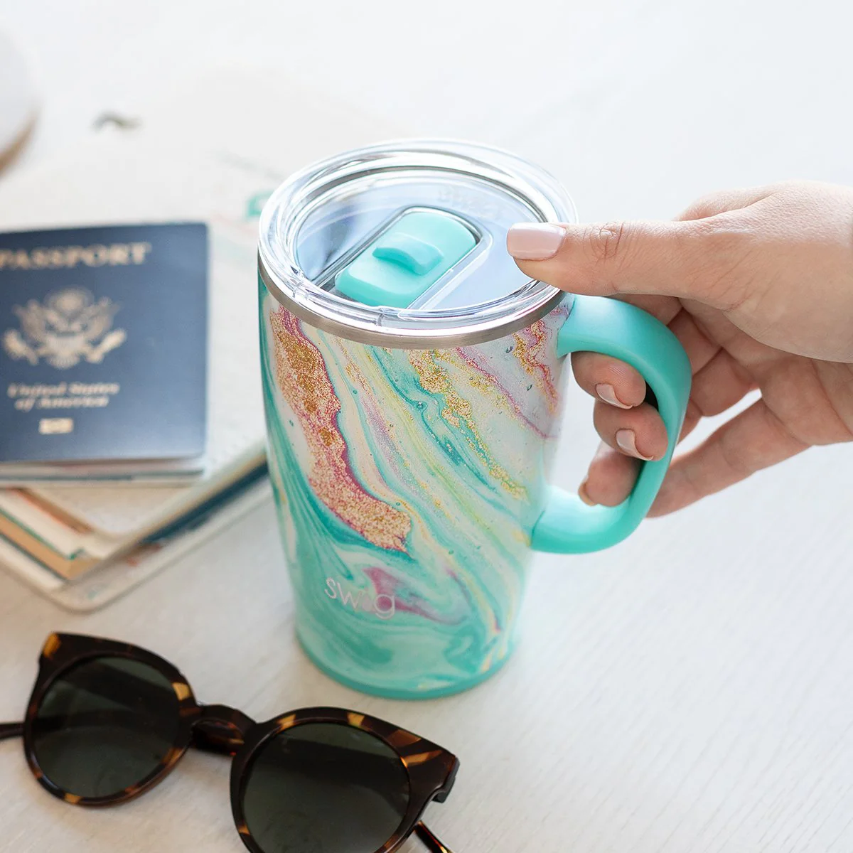 Wanderlust Travel Mug 18oz