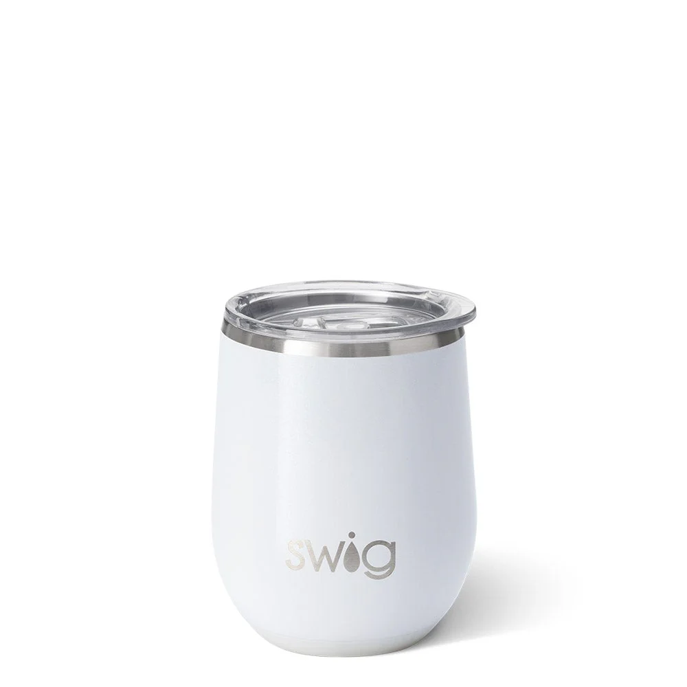 Shimmer White Stemless Wine 12oz