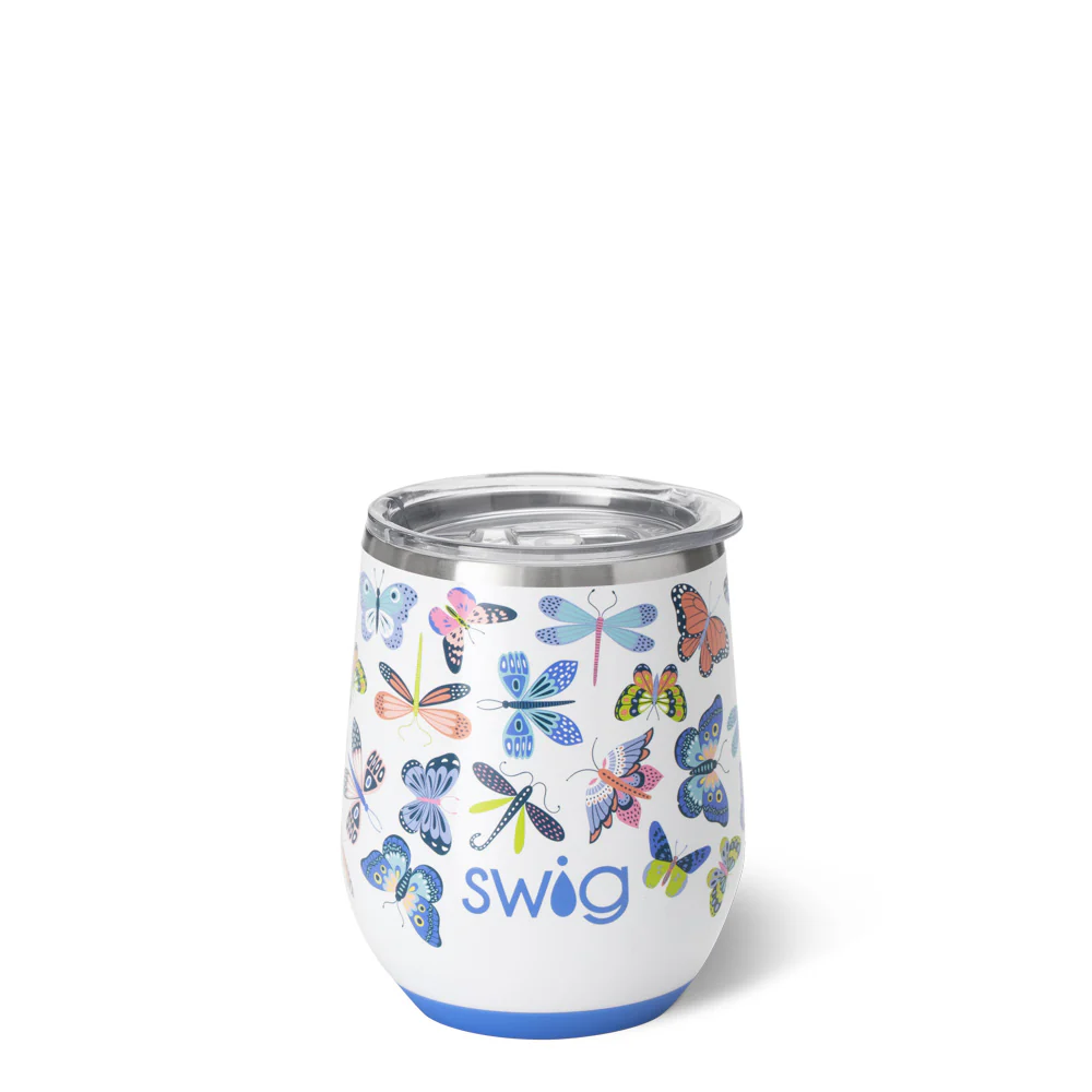 Butterfly Bliss Stemless Wine 12oz