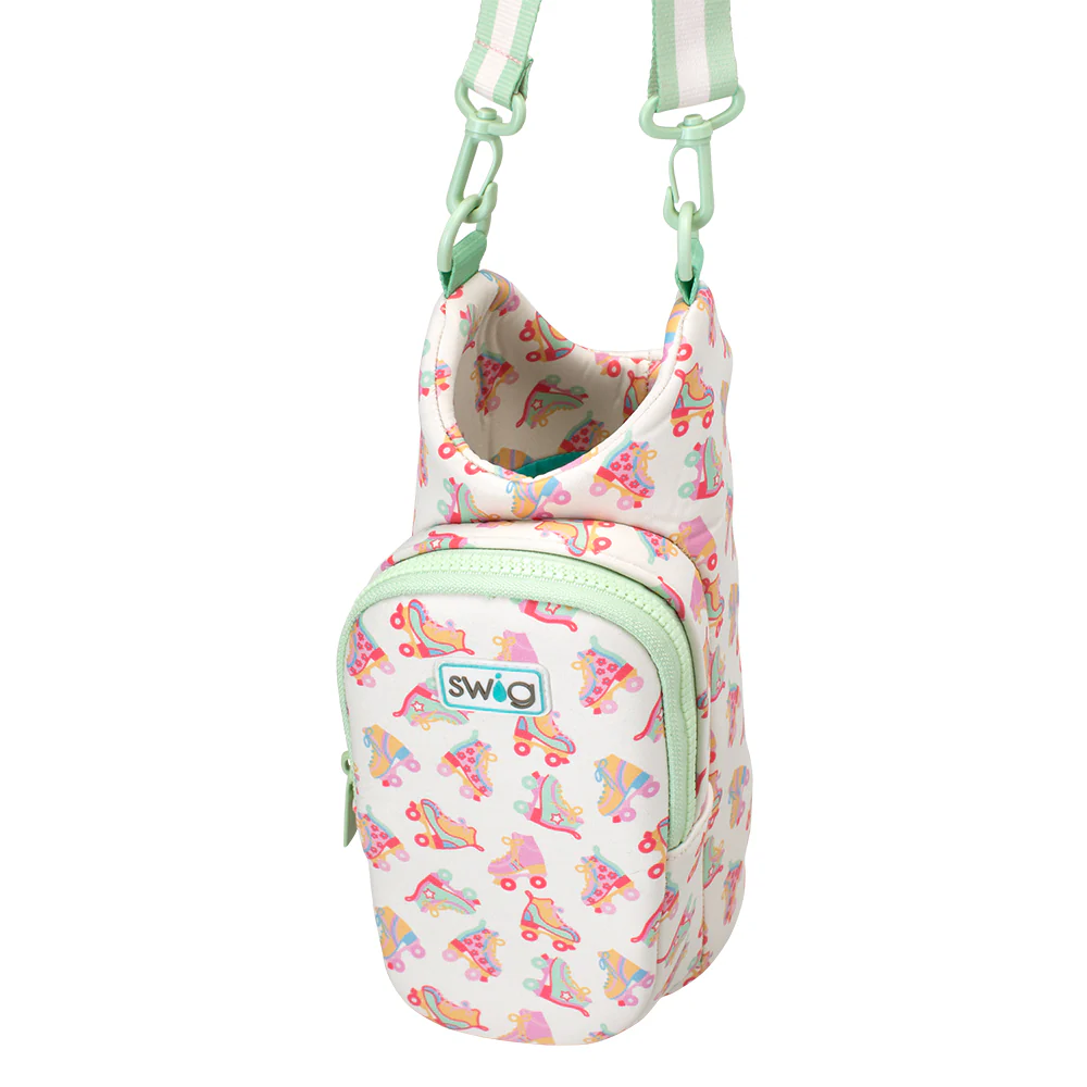 Roller Rink Water Bottle Sling