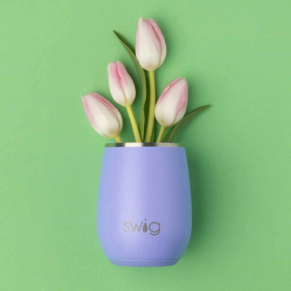 Hydrangea Stemless Wine 14oz